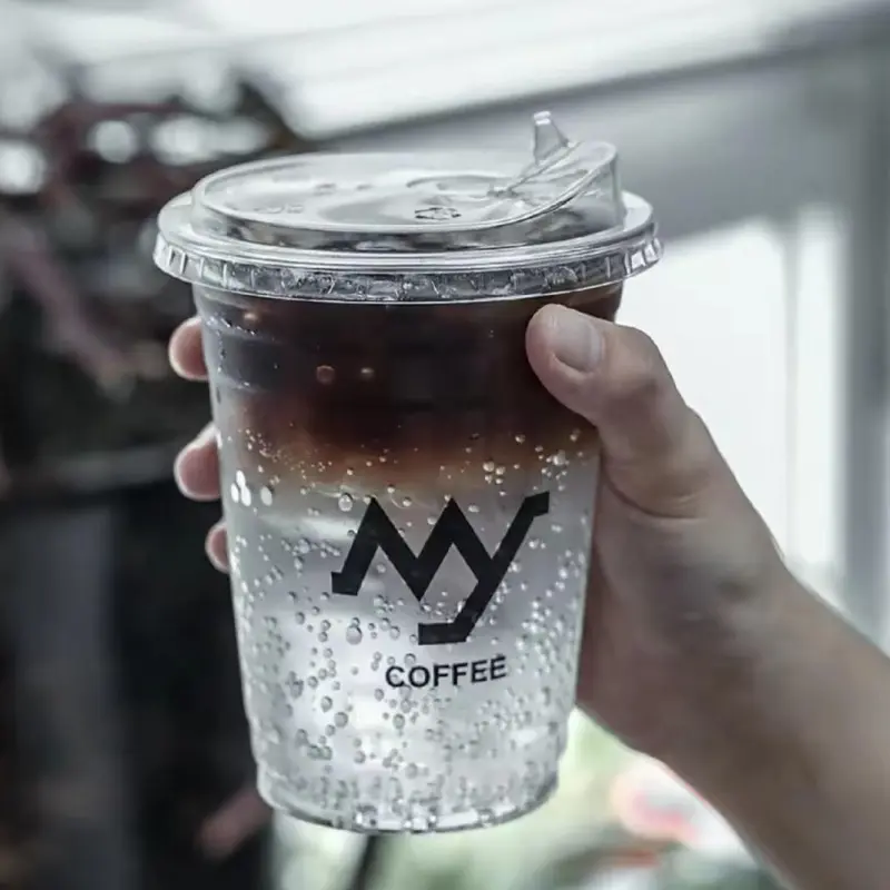 Custom PET Plastic Cups With Logo Manufacturers, Supplier