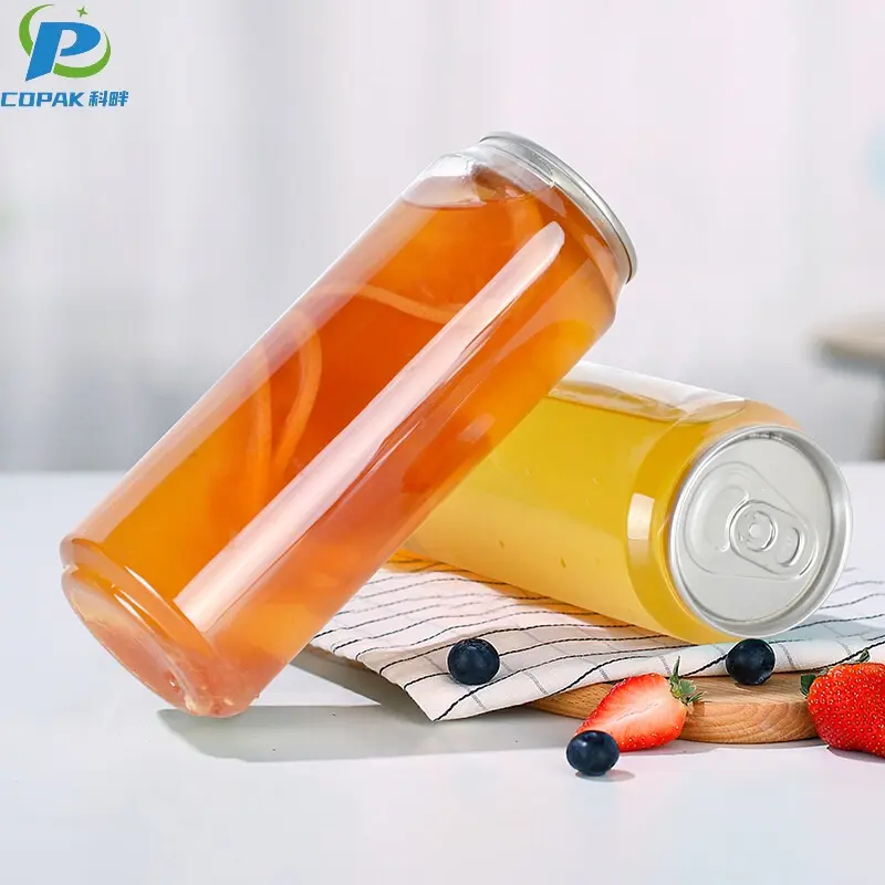 Custom PET Cans with aluminum lids