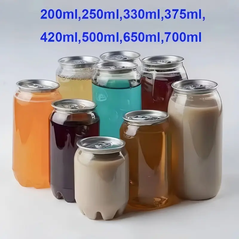 Wholesale Clear soda can with pop top lid Supplier, Exporter