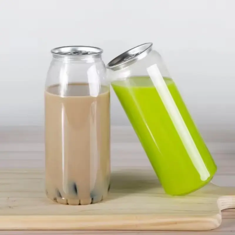 Custom PET can for soda water