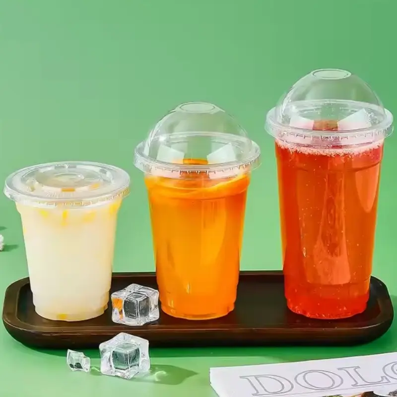 High-Quality Crack-Resistant PET Cups With Lids Manufacturers, Exporters