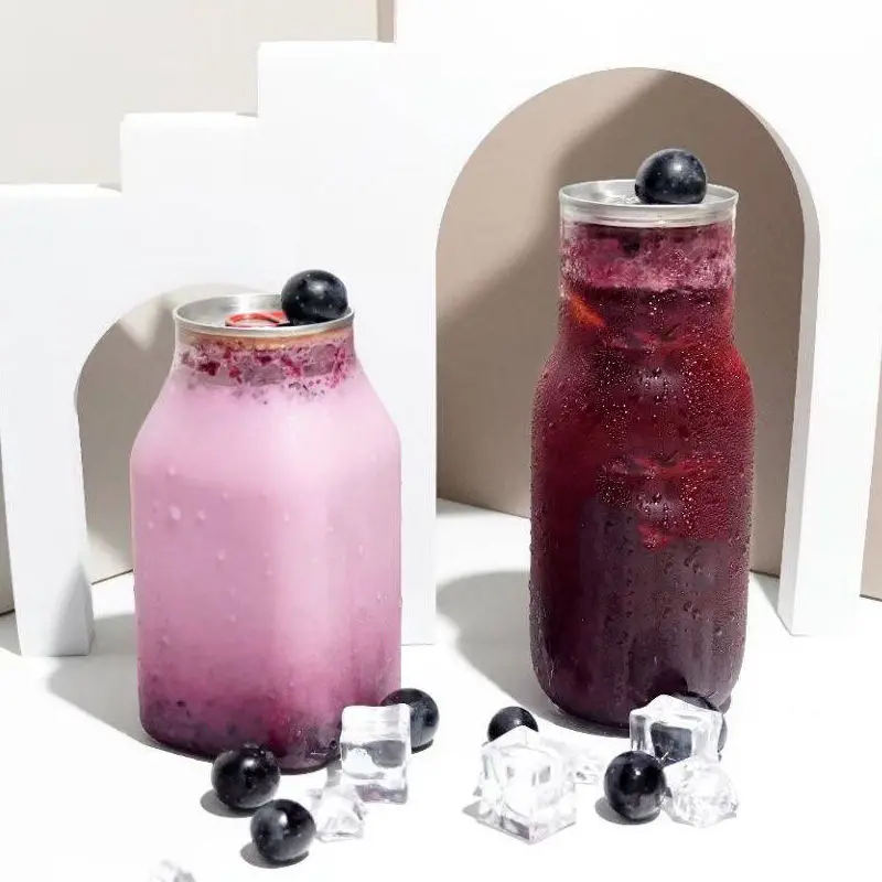 OEM Ring pull PET soda can with EOE lid Manufacturers, Manufacturer