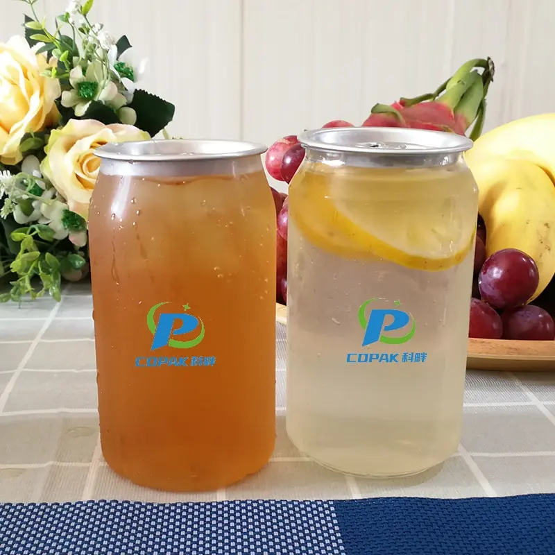 High-Quality Logo printed PET can with aluminum end Manufacturers, Exporters