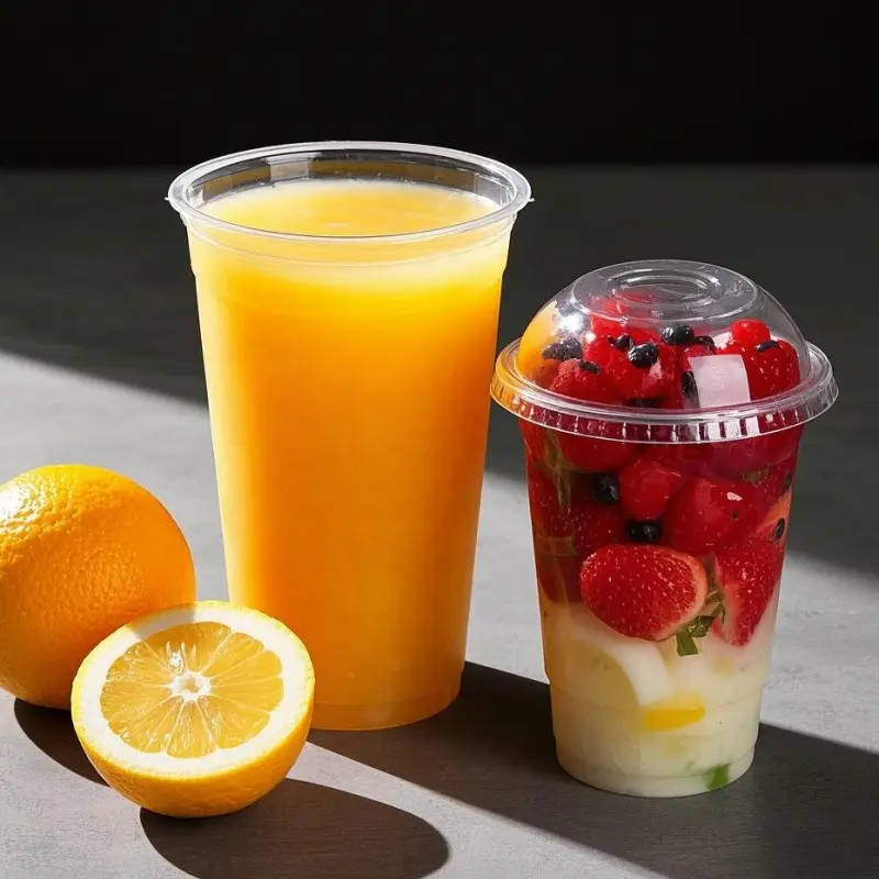 OEM PET Cups for cut fruit Service, Exporter