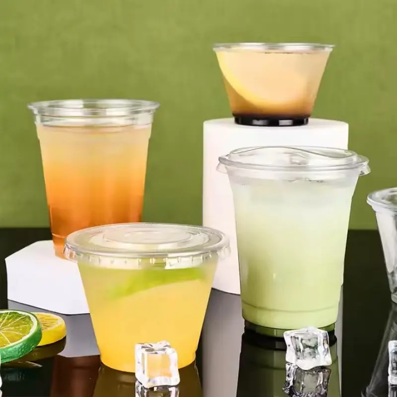 Wholesale BPA-Free PET Cups With Lids Service, Factory