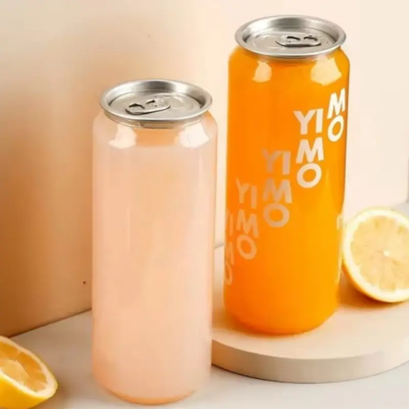 High-Quality PET Custom PET Cans with peel off lid Supplier, Service