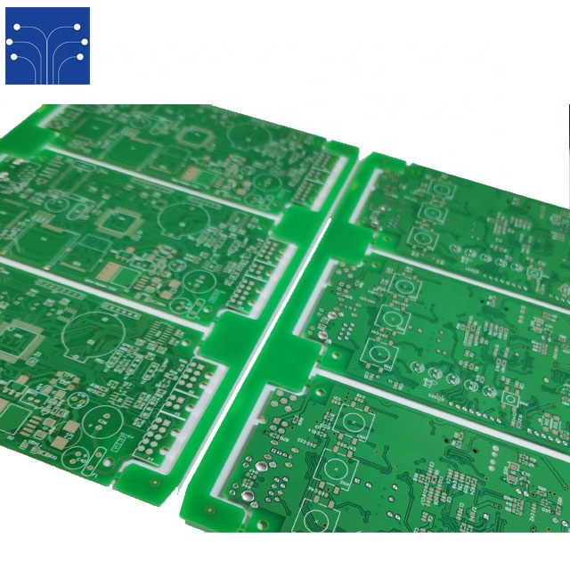 OEM 2 layers HASL lead free pcb  manufacturer with resin process from china