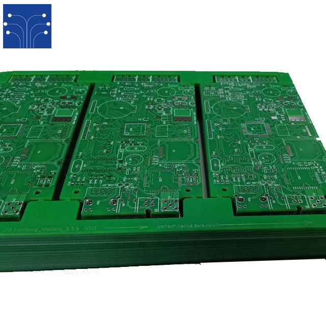 OEM 2 layers HASL lead free pcb  manufacturer with resin process from china