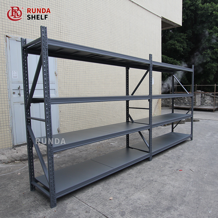 RD-33 High Quality 300KG Capacity Steel Storage Rack Medium Duty Multi-Level Industrial Rack for Garage and Warehouse Use OEM