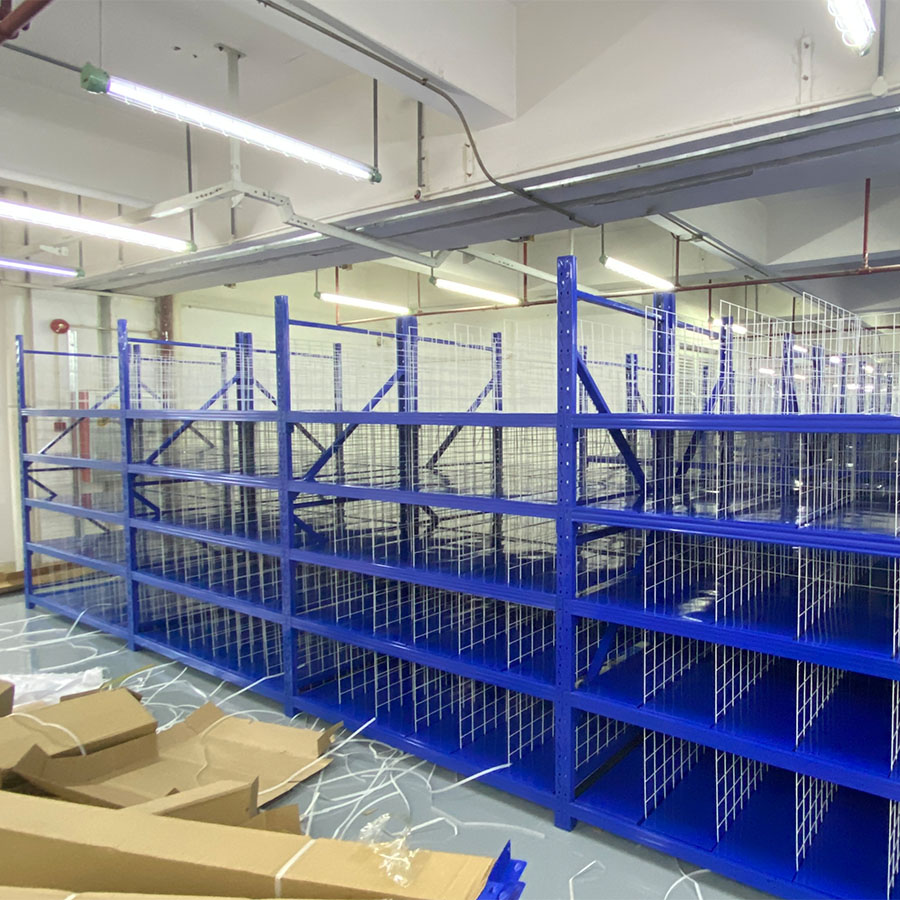 Warehouse Storage Mezzanine Platform High Density Industrial Stainless Steel Heavy Duty 300kg/sqm Load Capacity