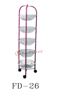 Custom Free Standing Double-Sided Nail Polish Display Rack Light Duty Supermarket Wire Rack Supermarket Shelves Metal