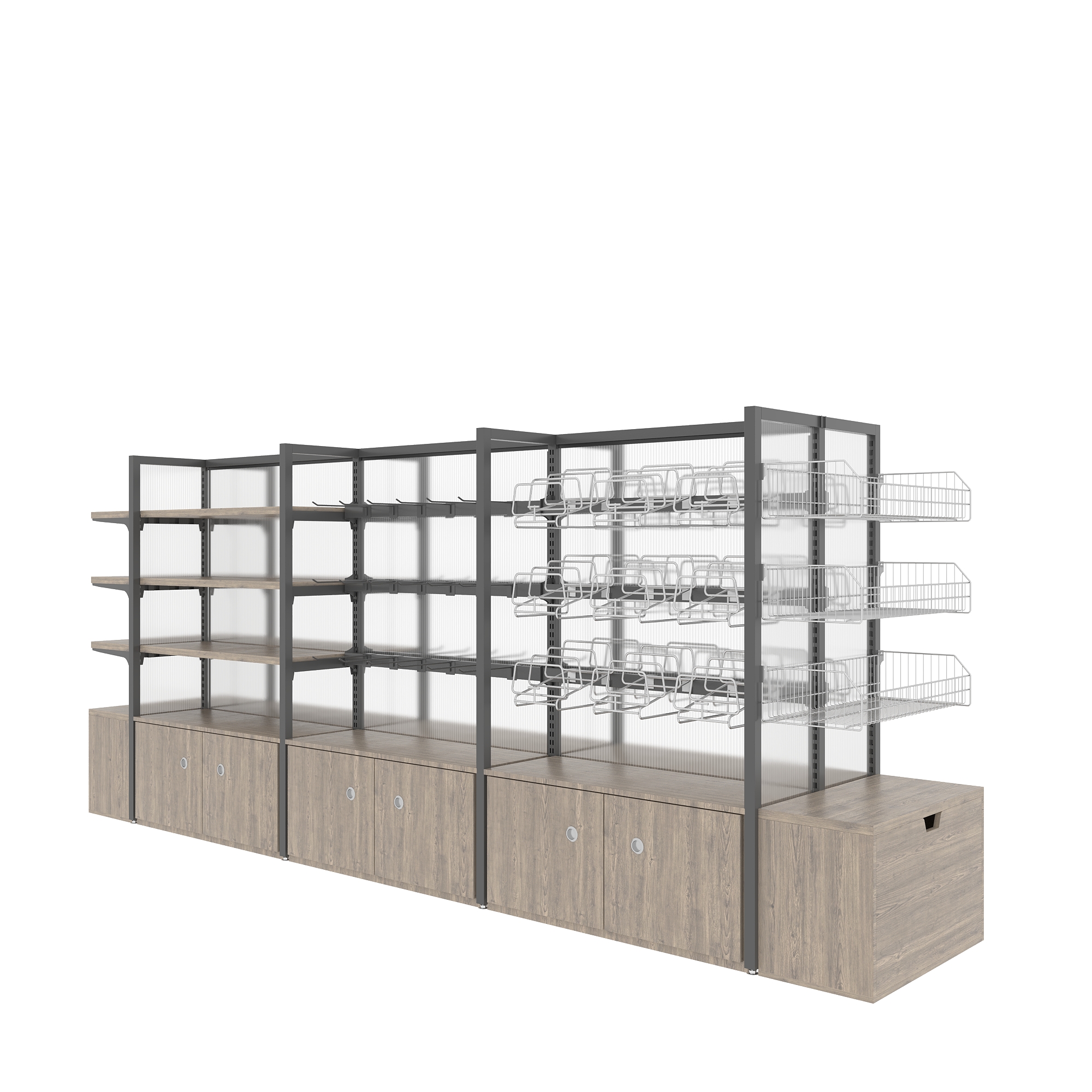 Steel and Wood Shelves, Bookstores, Stationery Stores, Display Racks, Wholesale