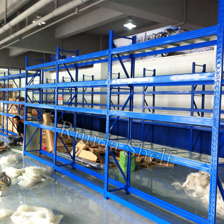 Commercial Steel Multi-Level Warehouse Rack Shelf System Storage for Store Room and Industrial Use Carton Packed