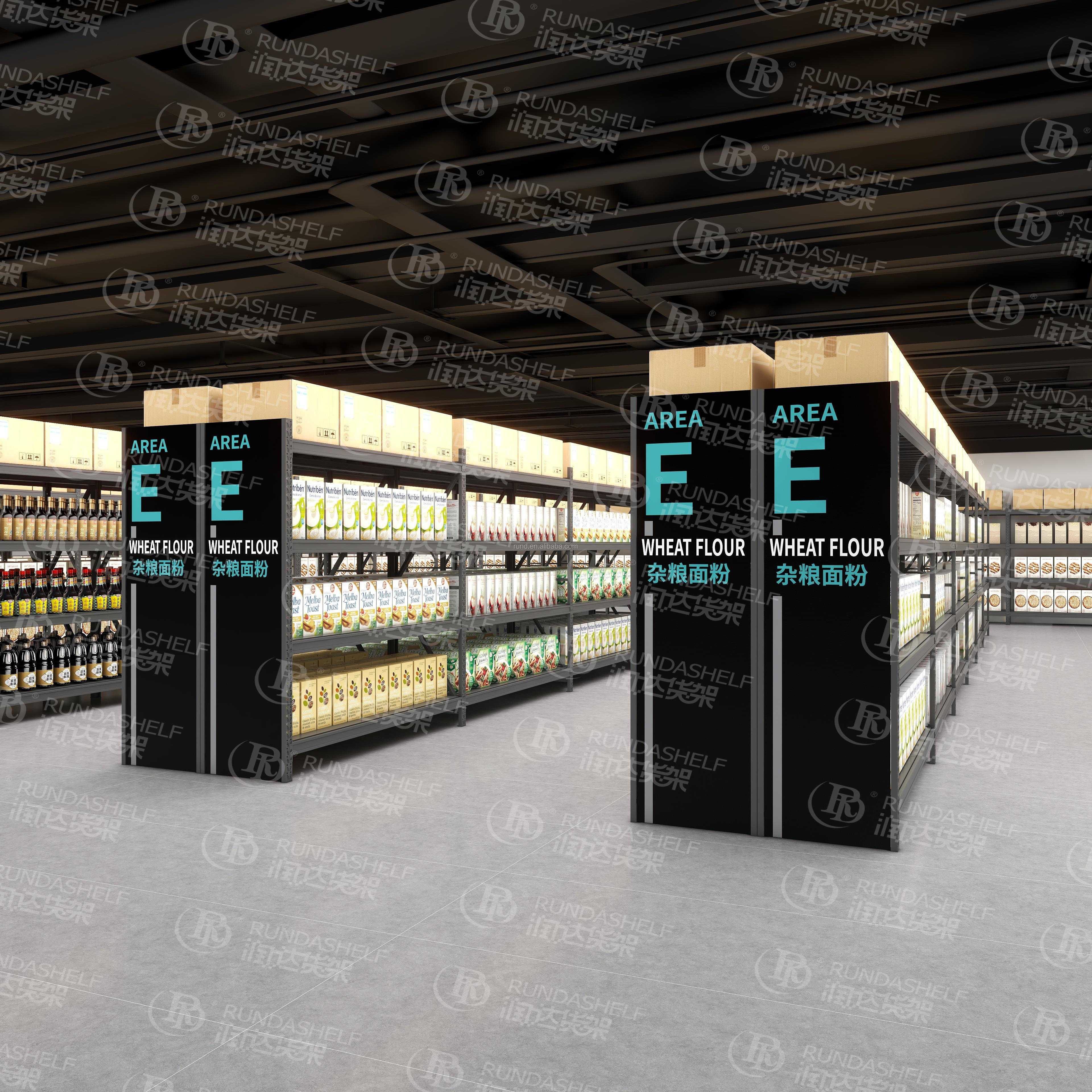Factory Price Adjustable 5-Layer Steel Warehouse Storage Rack Shelving Units 200kg-500kg Stacking Racks & Shelves Metal Material