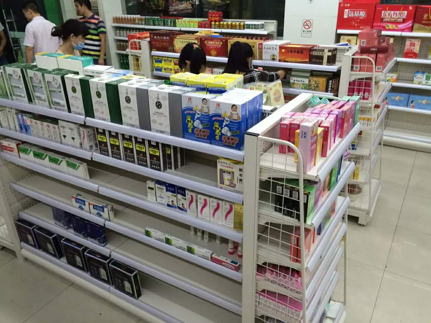 Pharmacy Shelves, Pharmacy Display Shelves, Multi-layer Drug Shelves