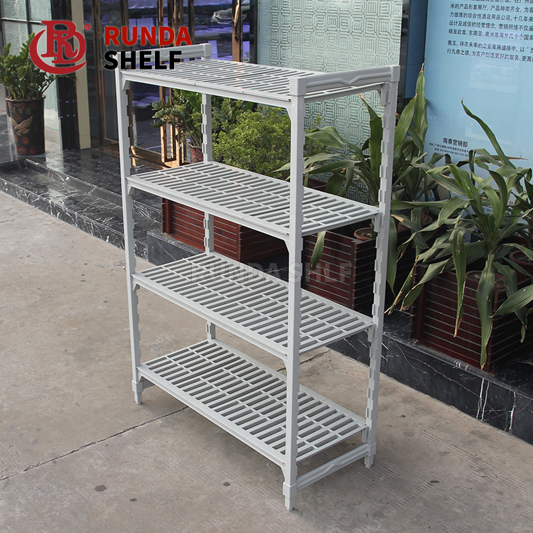 High Quality Cold Storage Heavy Duty Warehouse Rack Plastic with Steel Mult-level Cold Storage Shelving