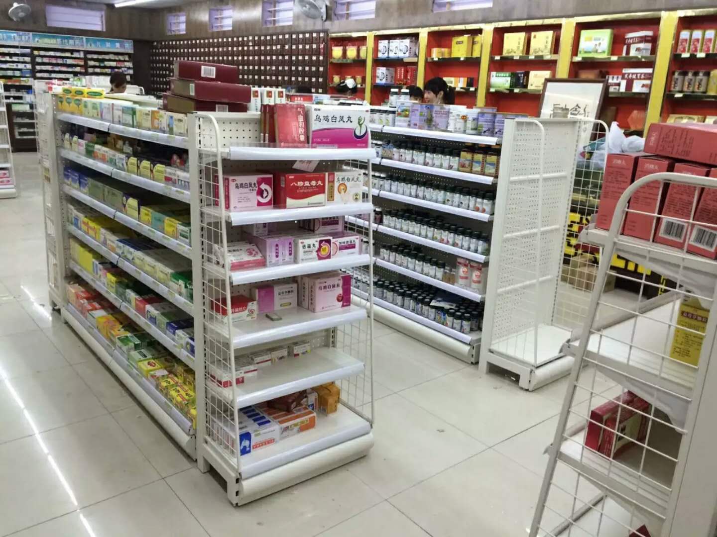 Pharmacy Shelves, Pharmacy Clinics, Chinese and Western Hospitals, Drug Shelves