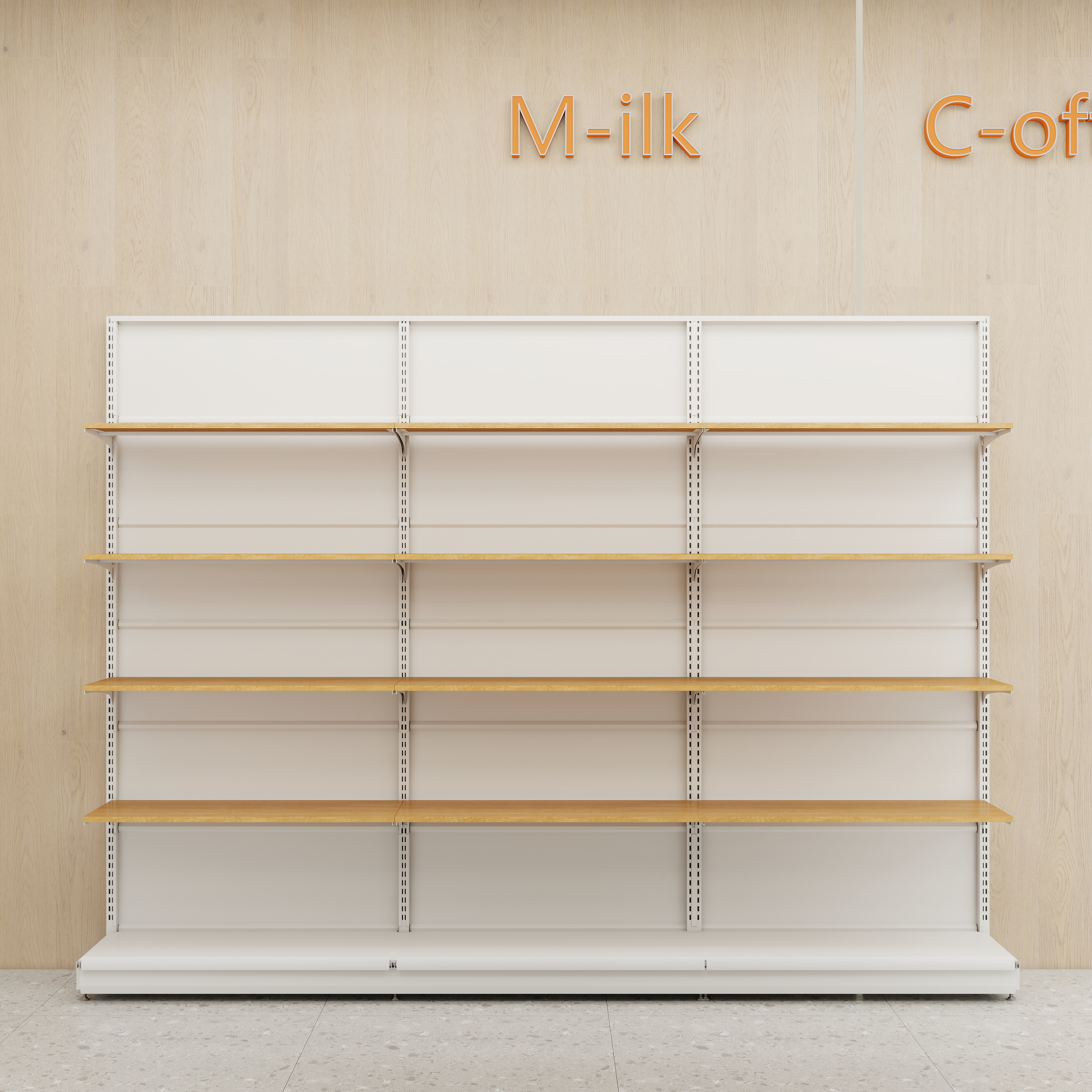 Product Shelves, Display Shelves, Convenience Store Snacks, Island Shelves