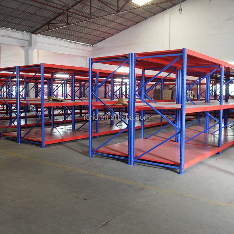 Heavy-Duty Industrial Metal Shelving Racks Durable Anti-Rust Steel Storage Units Garage Warehouse Storage Solutions