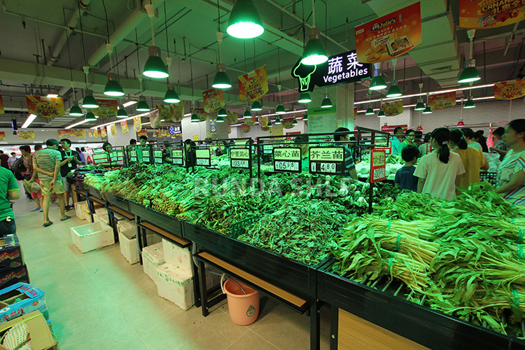 Supermarket Steel Display Shelf Instance 4