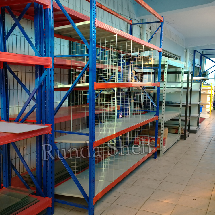 Commercial Steel Multi-Level Warehouse Rack Shelf System Storage for Store Room and Industrial Use Carton Packed