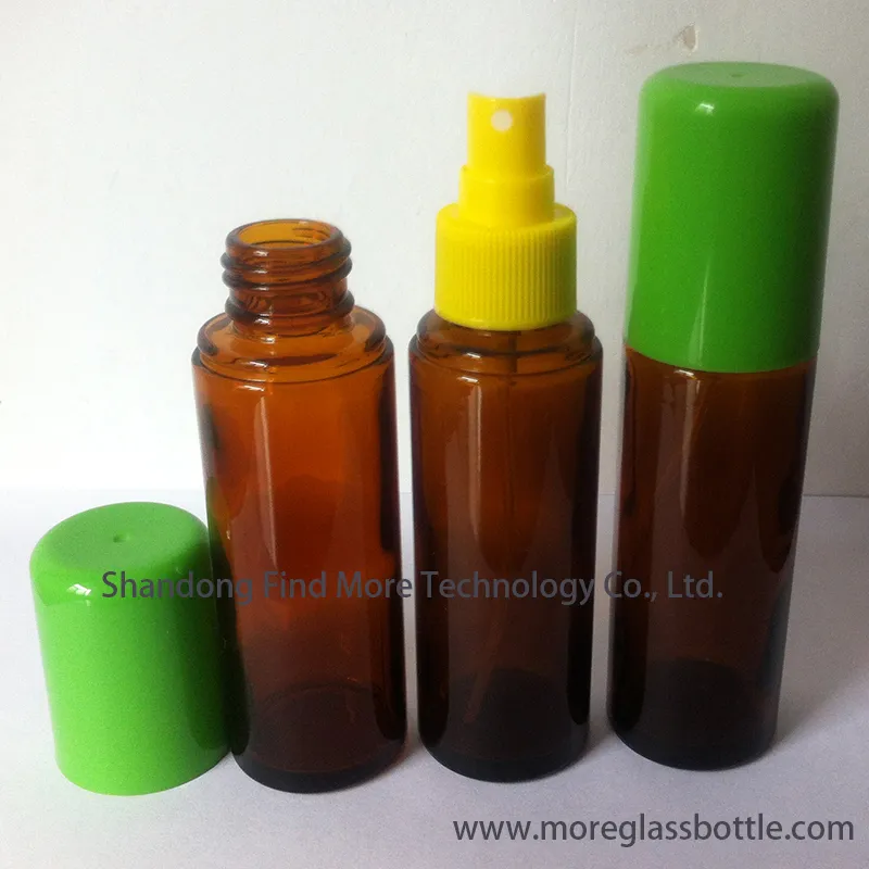 60ml Amber Glass Spray Bottle 5