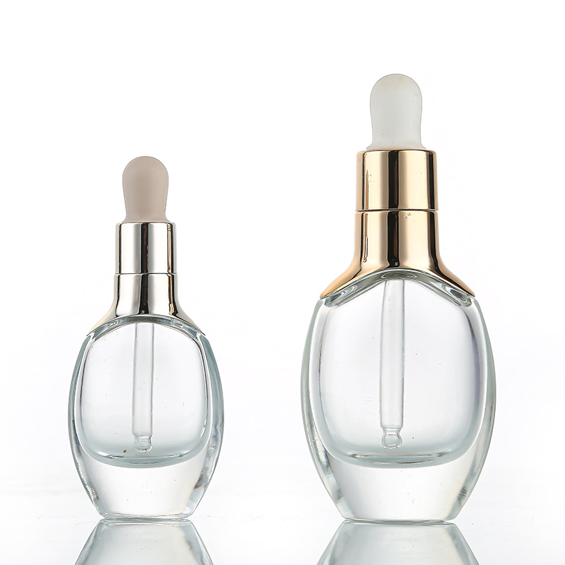 Essential Oil Bottle15ml 30ml 50ml Glass Essential Oil Dropper Bottle Custom Cosmetic Skincare Serum Dropper Bottle