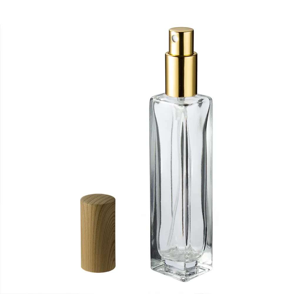 Empty Perfume Bottle Irregular Large Capacity Transparent Perfume Bottle Spray Glass Bottle