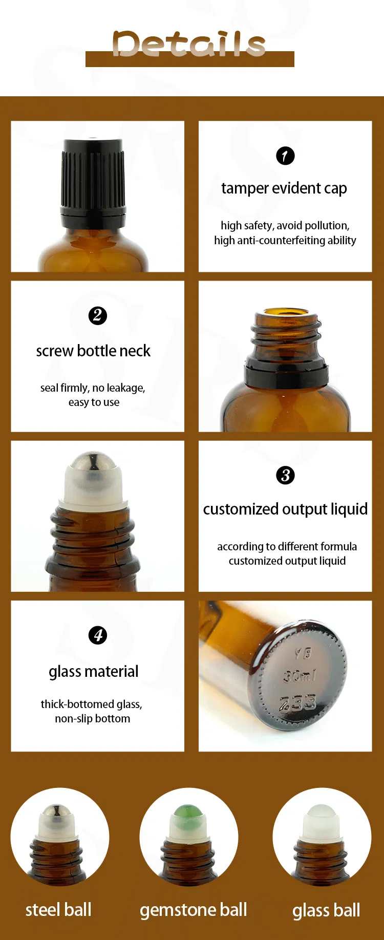 Amber Roll On Bottle 5