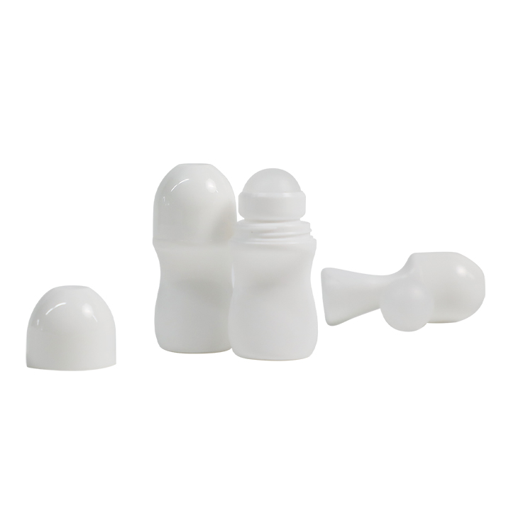Empty PP PE Plastic Roll on Antiperspirant Bottle Essential Oil Roll-on Bottles
