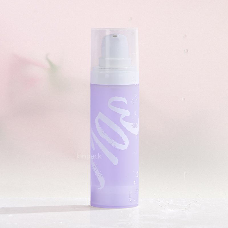 30ml Factory Cosmetic All Plastic Eco Friendly Mono Airless Bottle PP Airless Bottles Without Metal