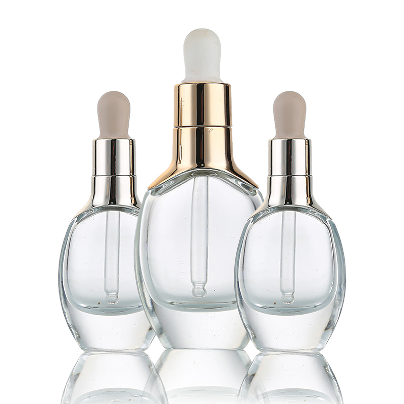 Essential Oil Bottle15ml 30ml 50ml Glass Essential Oil Dropper Bottle Custom Cosmetic Skincare Serum Dropper Bottle