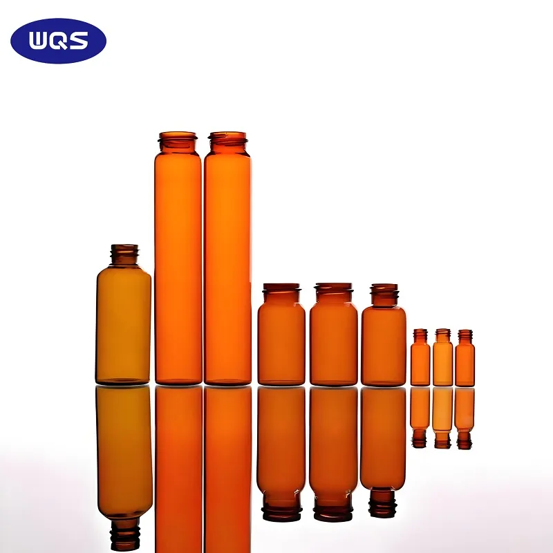 Cosmetic Clear Amber Vial