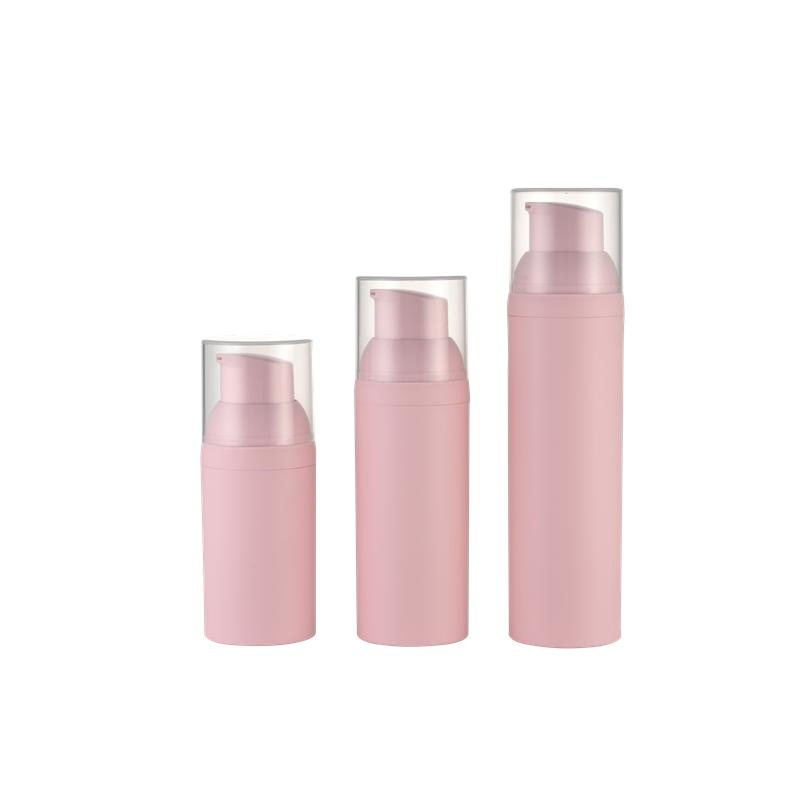 Wholesale Matt Pink Airless Lotion Pump Bottle for Serum Bottle