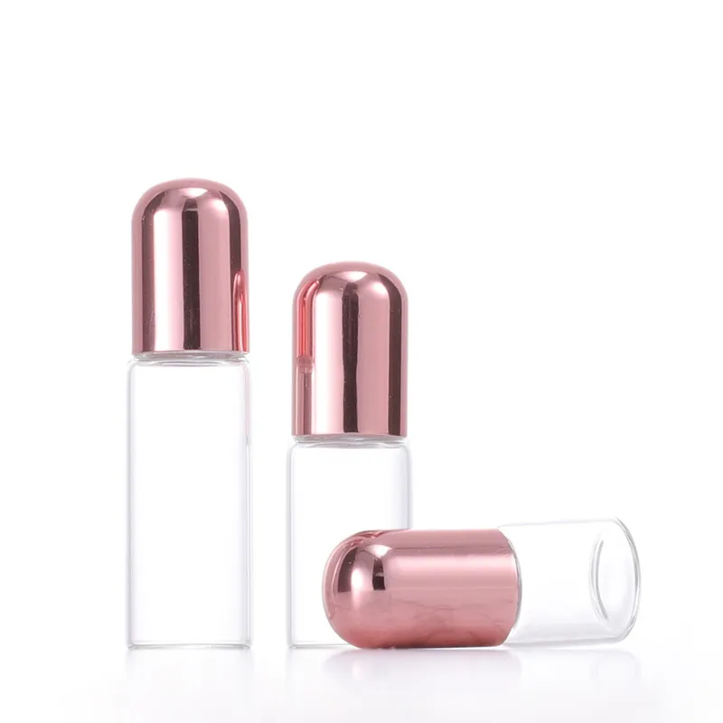 Glass Roll on Perfume Bottle