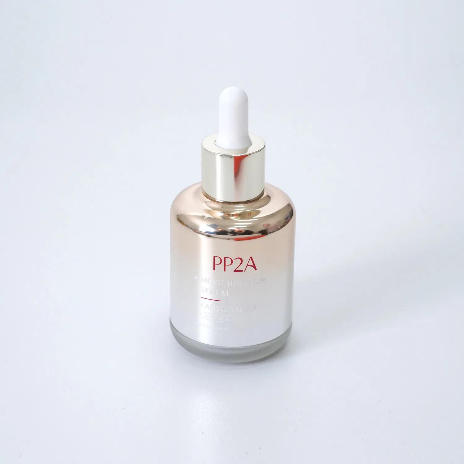 Hot Sales Cosmetics Dropper Bottle with Aluminum Collar for Essential Oils, Serum, Hair Oils