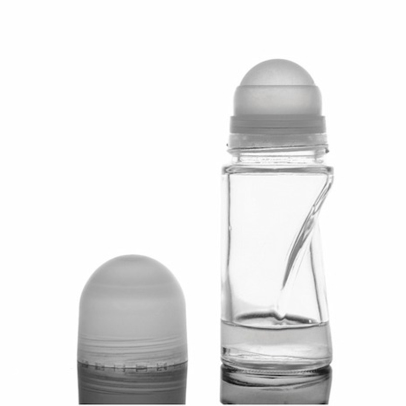 High Quality 50ml Empty Stick Deodorant Roll on Bottle 50ml Roller Container for Deodorant Essential Oil Perfume