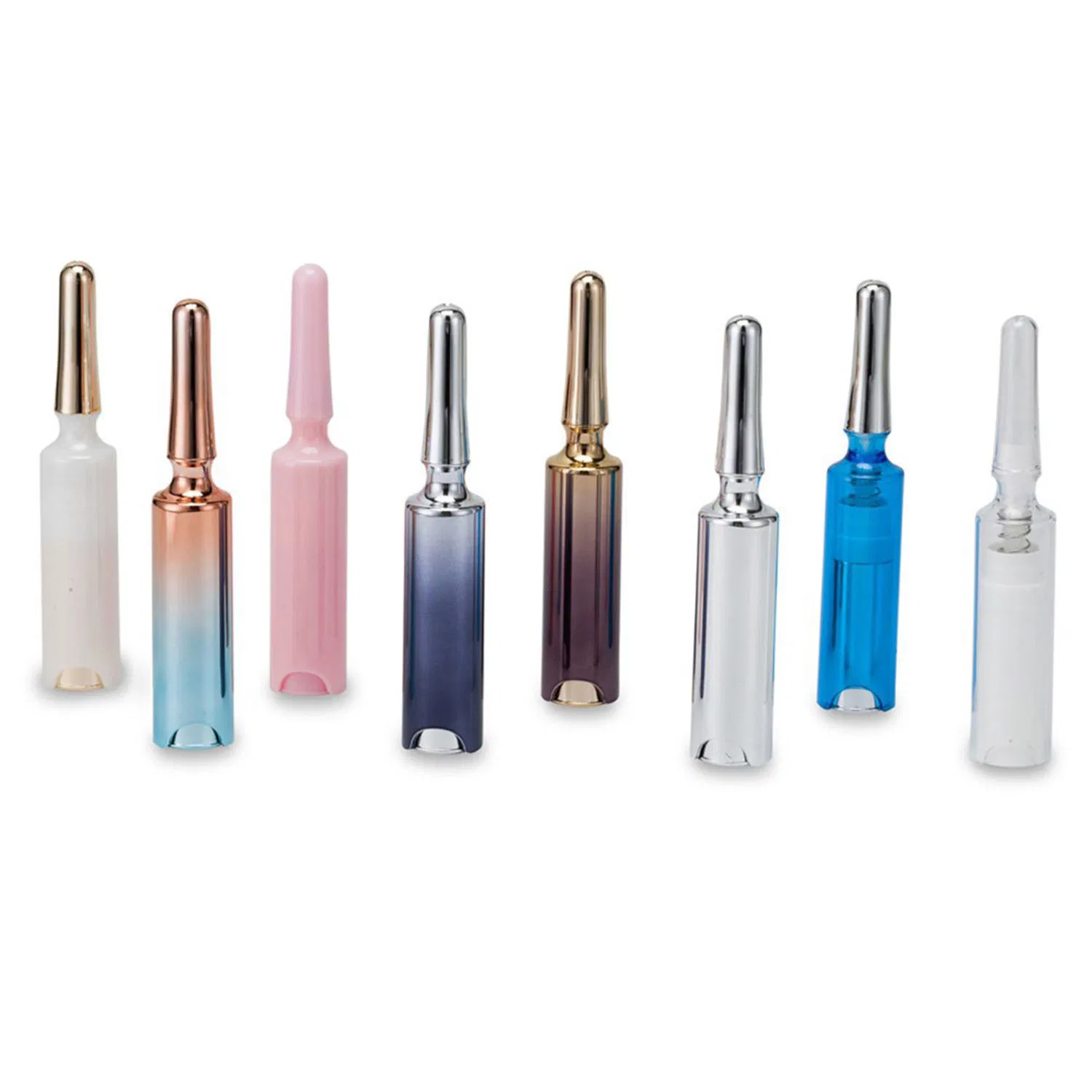 5ml/10ml Ampoule Vacuum Press Eye Cream Bottle Essence Dispensing Bottle Roll-on Bottle Eye Cream Roll-on Vials Replaceable Ampoules