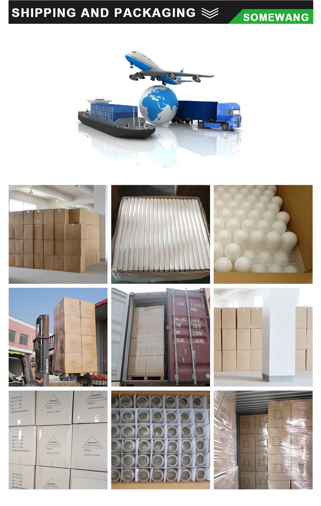 Packaging and Shipping details