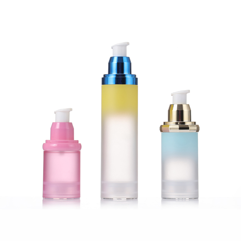 80ml 100ml 120ml Pump Bottle Cosmetic Bottle Acrylic Cream Refillable Cans Vacuum Bottle Press Cream Bottle Vials Airless Cosmetic Container