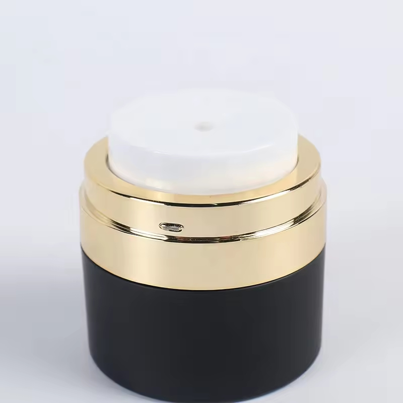 2026 Wholesale Custom Luxury as Double Wall Airless Pump Cream Jar 30g 50g Cosmetic Jar