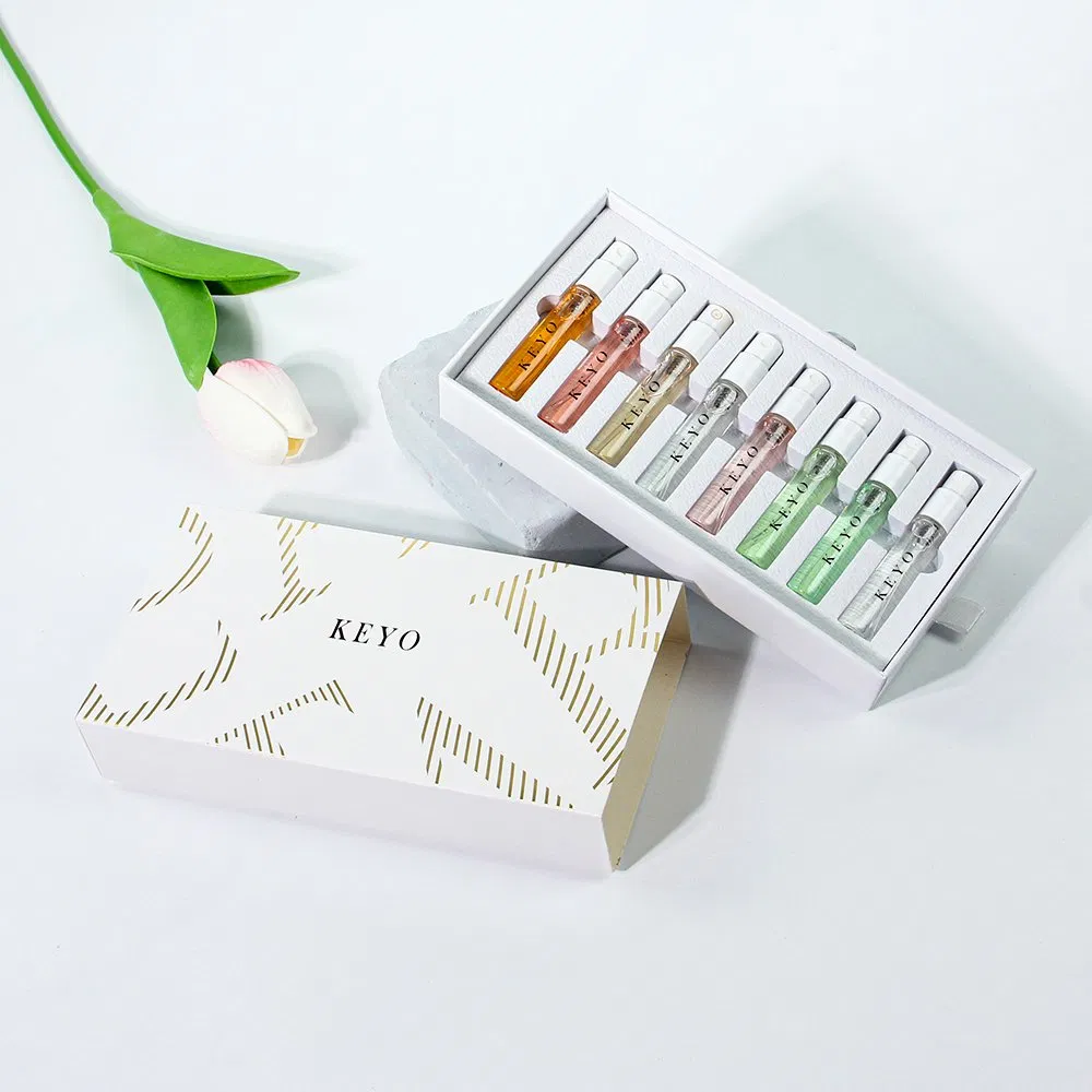 2ml 3ml 5ml 10ml Glass Spray Bottle Matte Black Cosmetic Bottles Atomizer Cosmetic Empty Custom Luxury Perfume Sample Bottles with Box