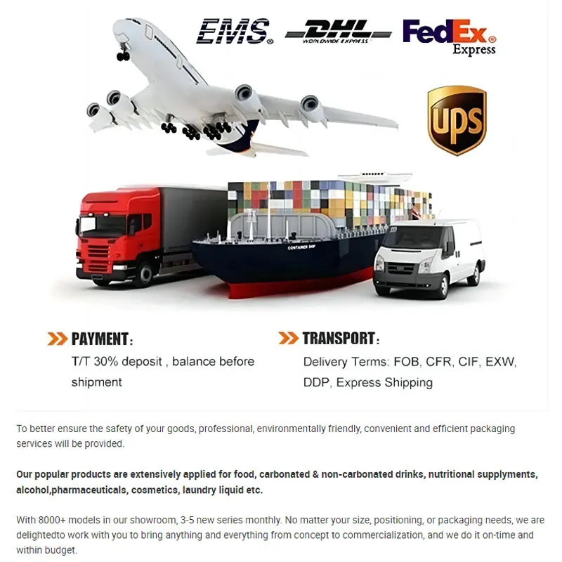 Multi-size Plastic Bottles