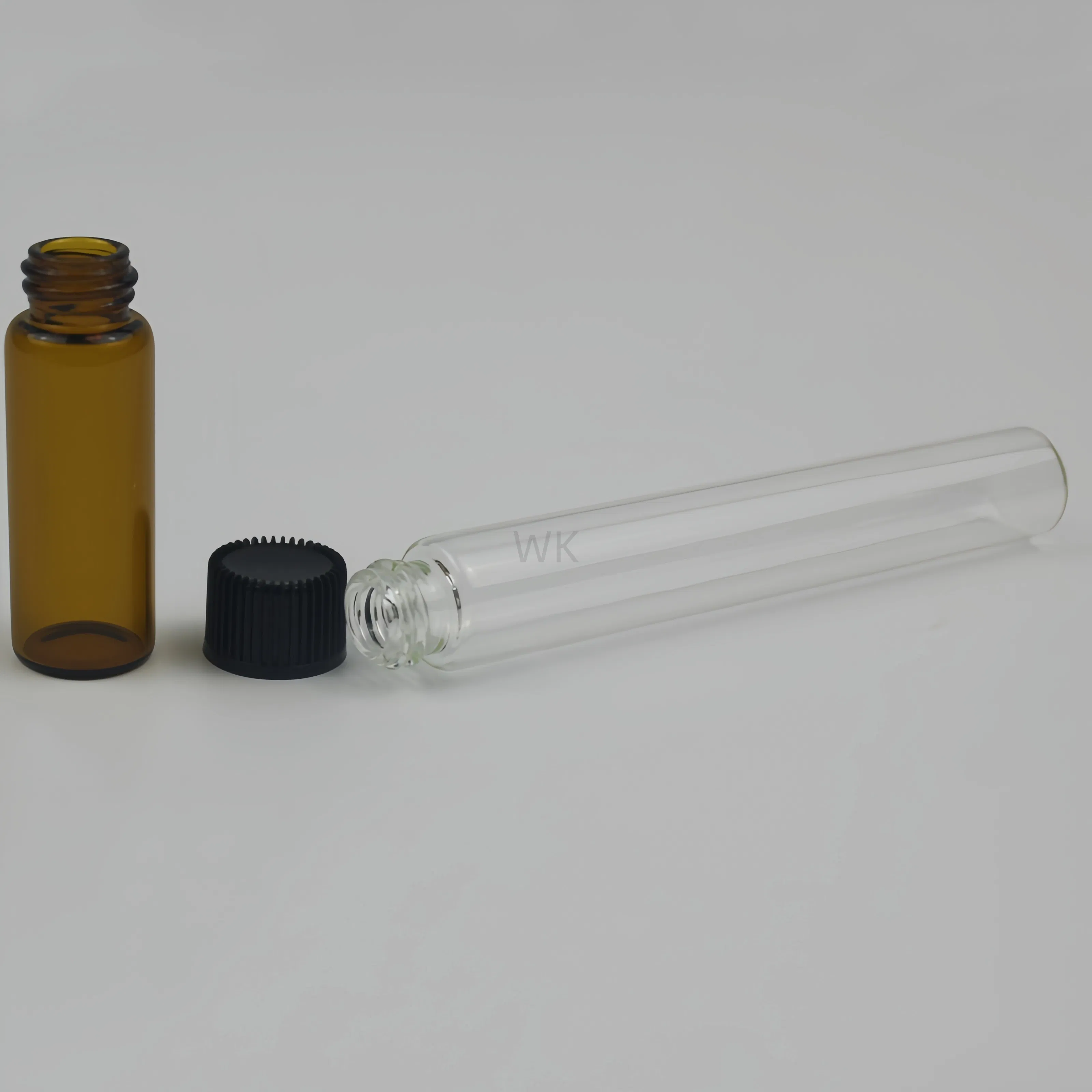 Clean Washed Sterile Depyrogenated Cosmetic Tubular Glass Bottle Vial