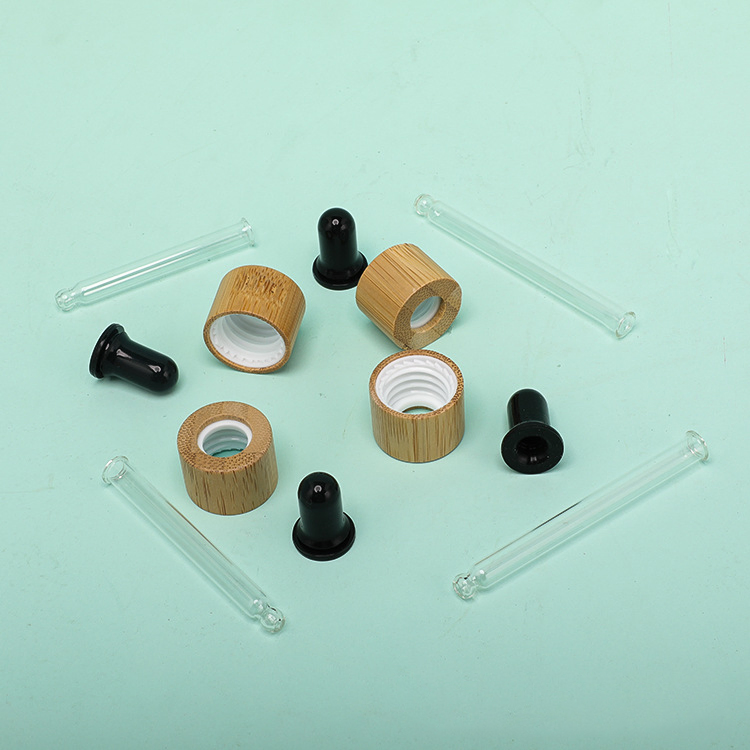 Luxury Black/Green/Costum Color Coating 5ml 10ml 15ml 20ml 30ml 50ml Essential Oil Serum Glass Dropper Bottle of Cosmetic Set