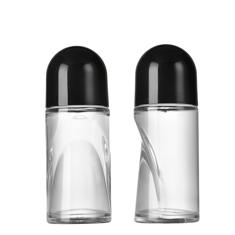 High Quality 50ml Empty Stick Deodorant Roll on Bottle 50ml Roller Container for Deodorant Essential Oil Perfume