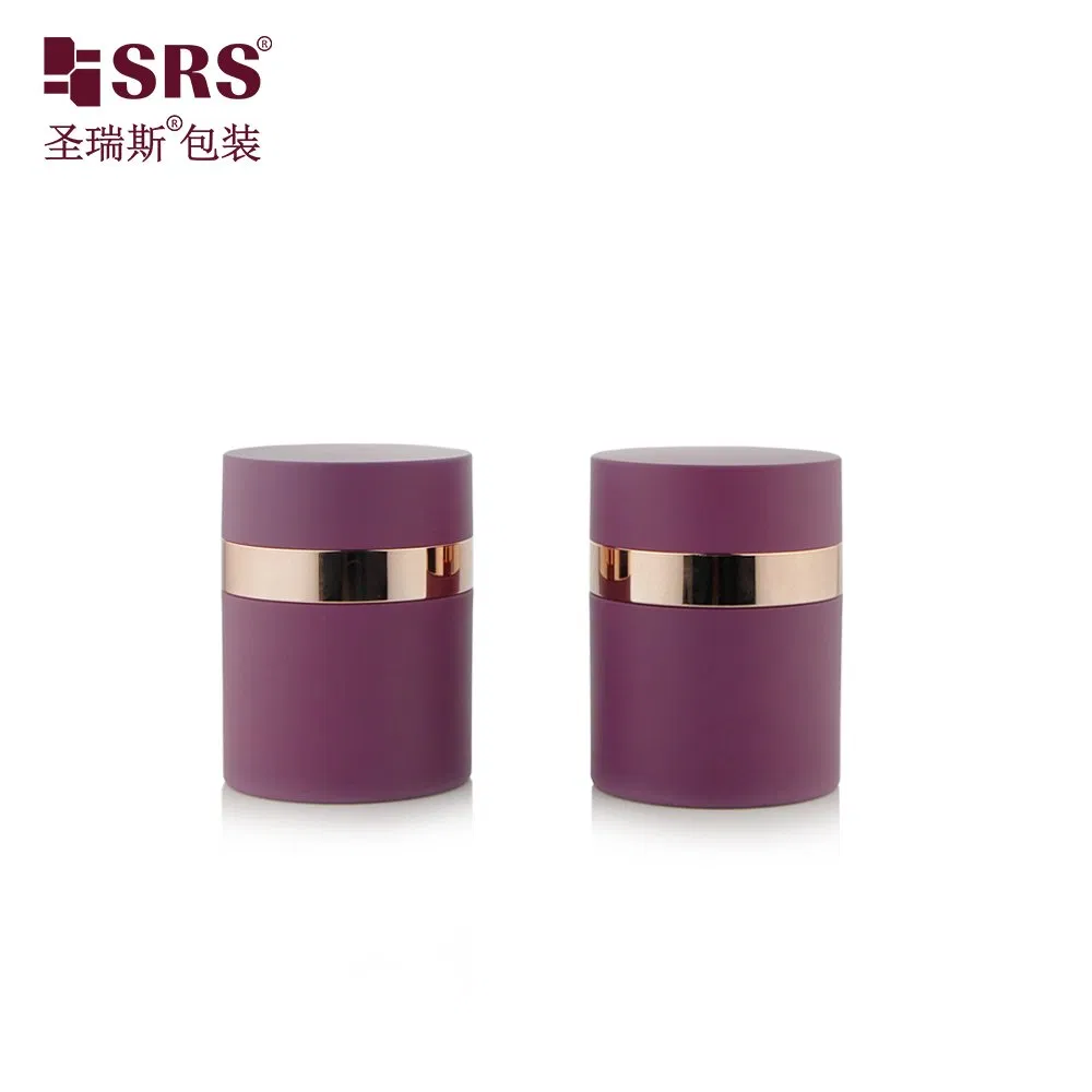 Luxury Acrylic Replaceable Cream Jar 15ml 30ml 50ml Airless Pump Skin Care Packaging