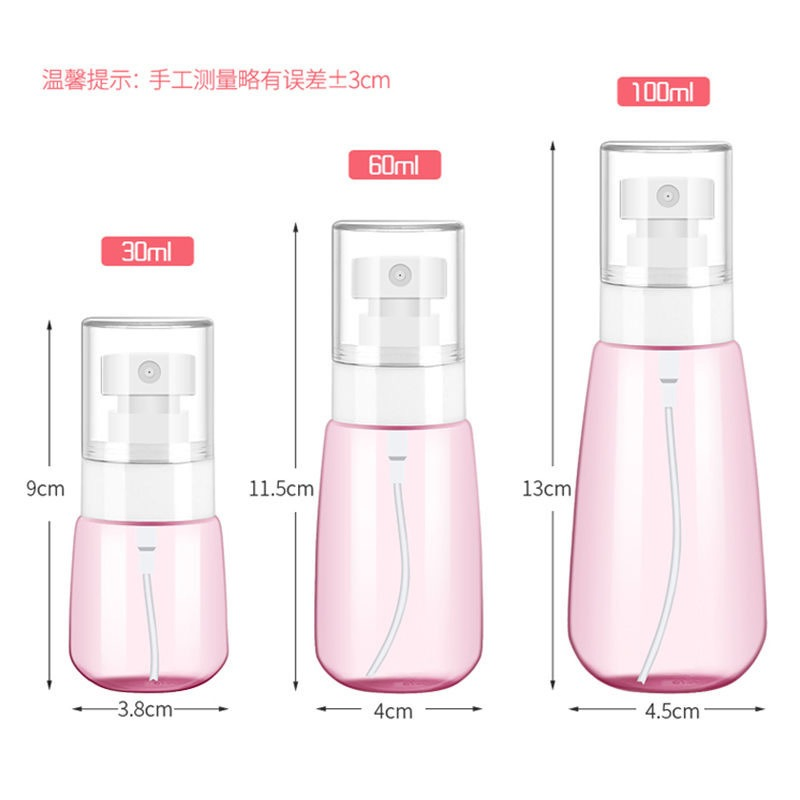 Wholesale Plastic Lotion Spray Bottle for Perfume Skincare Toner Moisturizing Liquid
