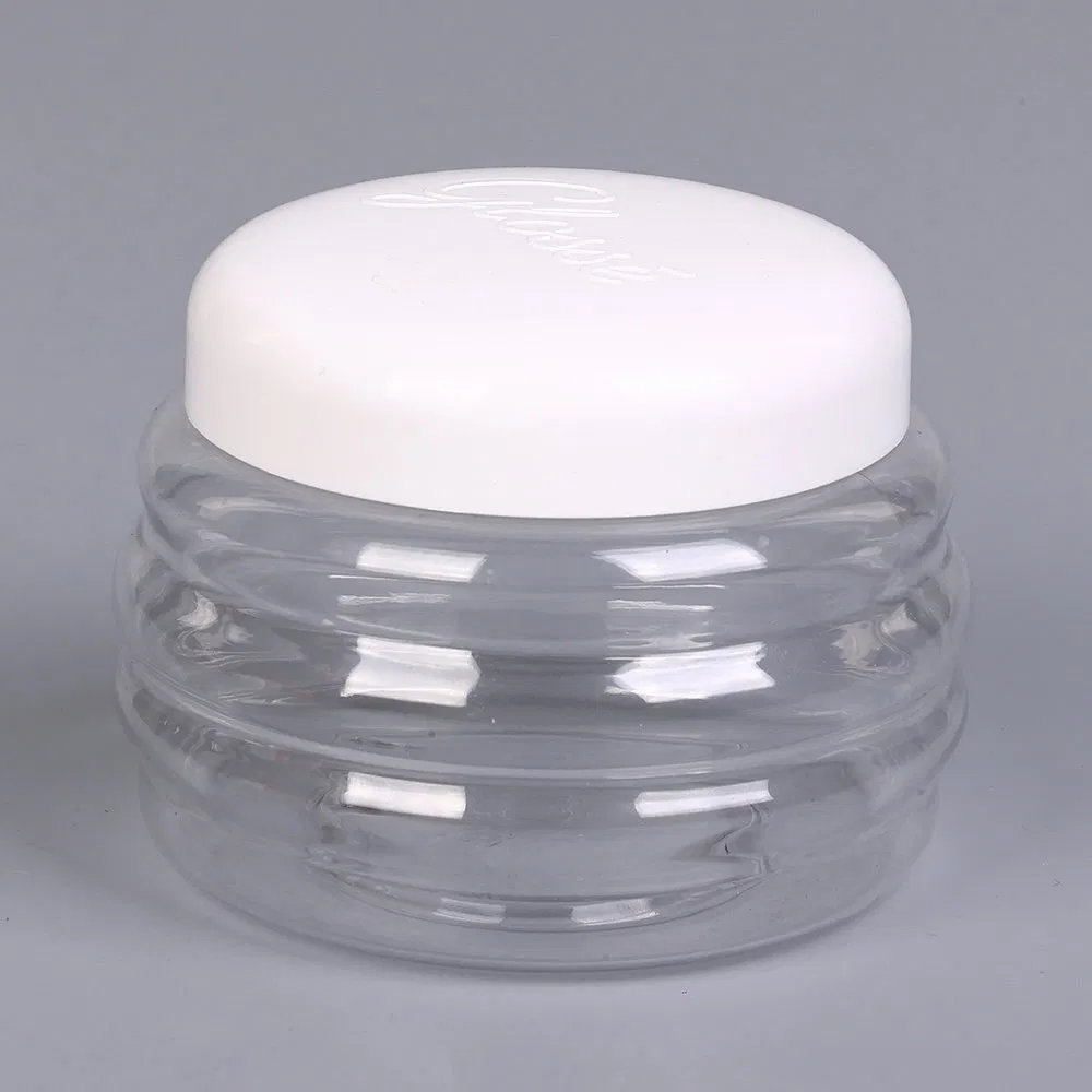 15ml Plastic Airless Cream Cosmetic Jar Pot with Pump Dispenser for Sensitive Eye Serum Formula