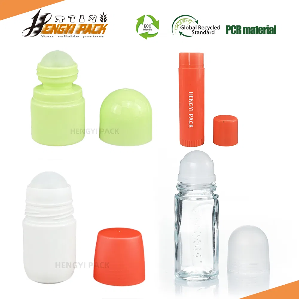 Good Quality 50ml Empty Perfume Essential Oil Roller Bottle Packaging Container Glass Ball Deodorant Roll on Bottle